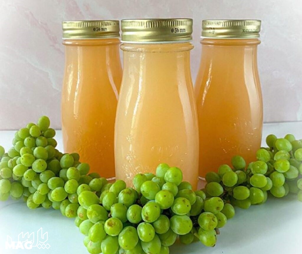 آبغوره شیراز ۱ لیتری _ آبگیری دستی _ تهیه شده از غوره دشمن زیاری تازه